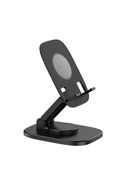 asua Metal Portatif Ayarlanabilir Katlanır Telefon Ve Tablet Masaüstü Stand T...