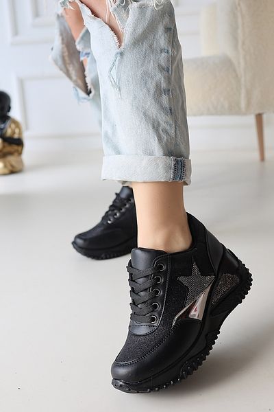 LEYDİ SHOES Lecce Black Stone Sports