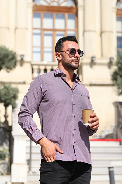 PASSERO Regular Fit Cotton Shirt