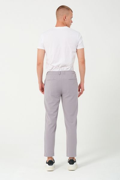 Bonesti Γκρι Slim Fit Jogger Παντελόνι