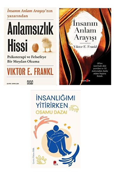 Can Yayınları Viktor E. Frankl -İnsanın Anlam Arayışı - Anlamsızlık Hissi -  ...