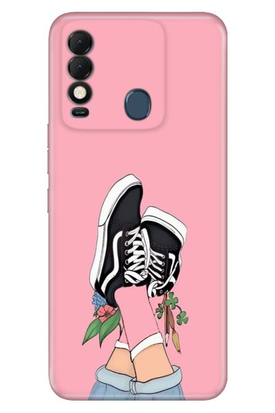 TECNO Spark 8t Case with Camera Protection Silicone Patterned Picture Uv Cove...