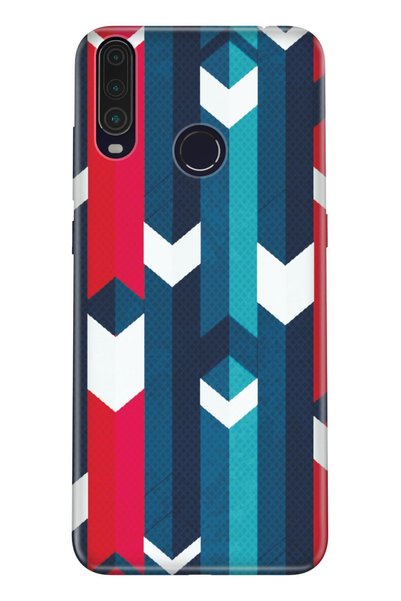 General Mobile Gm 20 Pro Compatible Case 0.4mm Laser Cut Silicone Cover Blue ...