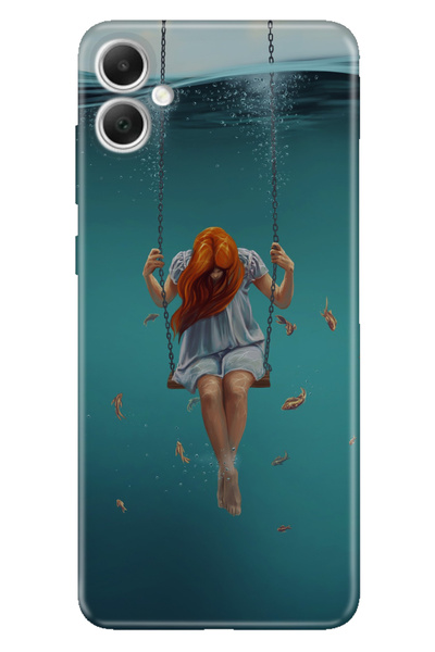 Cekuonline Case for Samsung Galaxy A06 A06 Phone Case Printed Love Hurts