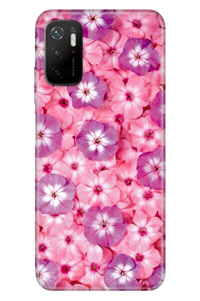 Cekuonline Xiaomi Redmi Note 11se Kılıf Silikon Tioserisi Çiçekli Sss