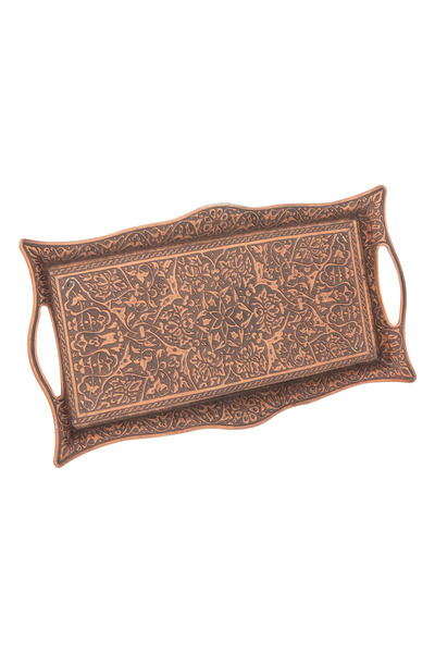 Sena Authentic Mini Rectangular 2-Seater Metal Tray (027-2-m)