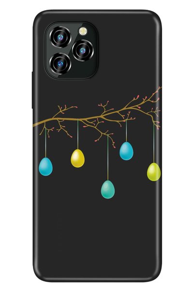 oukitel C21 Pro حافظة سيليكون منقوشة بغطاء للأشعة فوق البنفسجية لحفلات الزفاف...