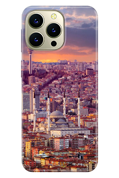 HİKİNG A43 - A48 Kılıf Desenli Baskılı Silikon Ankara