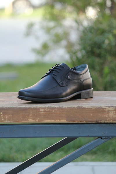 LİCCAS Sezon pentru bărbați - Pantofi legați din piele naturală și talpă din ...