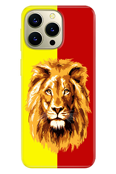 HİKİNG A43 - A48 Kılıf Hıkıng A43-a48 Telefon Kılıfı Baskılı Sarı Kırmızı Par...