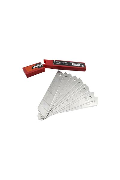 MİLES Miles Wide Utility Knife Refill 18 mm 10 pcs 1 Tube B184-10