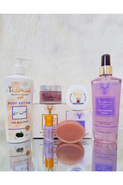 MUSK AL TAHARA مجموعة 6 عناصر من كلاريت ريد مسك - حلوة وفاكهي ومنعشة