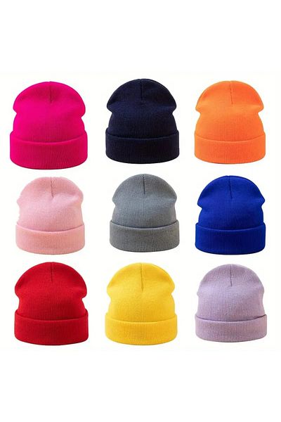 Gürhan Çorap Unisex Beret Knitwear Hat - Folded, Winter Men's