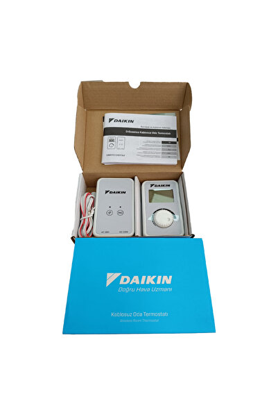 Daikin Kablosuz Oda Termostatı D-essence Dbrtecorffaa Tüm Marka Kombilere Uyumludur.