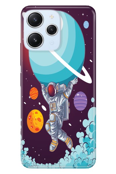 Cekuonline Xiaomi Redmi Compatible 12 Case with Camera Protection Silicone Pa...
