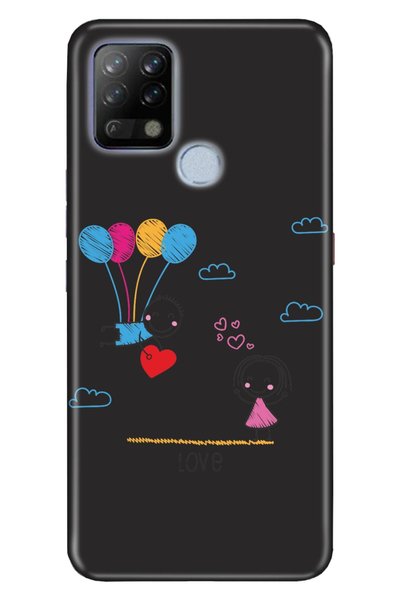 TECNO Pova Case Silicone Moderna Patterned Trash Love