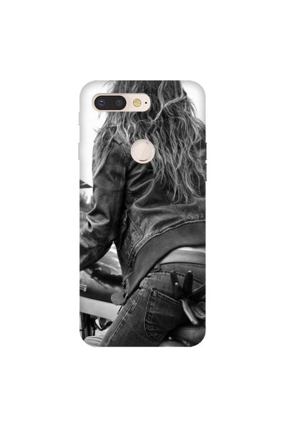 General Mobile Gm 9 Pro Case 0.4mm Laser Cut Silicone Cover Harley Girl