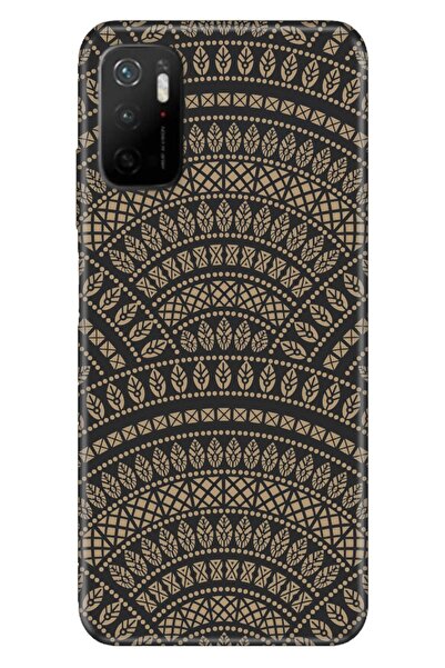 Cekuonline Xiaomi Redmi Note 11se Kılıf Silikon Tioserisi Mat Mandala