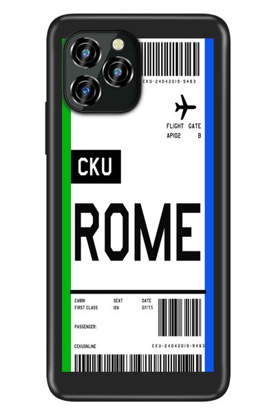 oukitel حافظة C21 Pro من السيليكون بغطاء للأشعة فوق البنفسجية مزخرف وتذكرة طا...