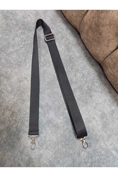 Dein DasLeder Siyah Ayarlanabilir Çanta Kolonu, Omuz Kemeri, Taşıma Askısı, Çanta Sapı