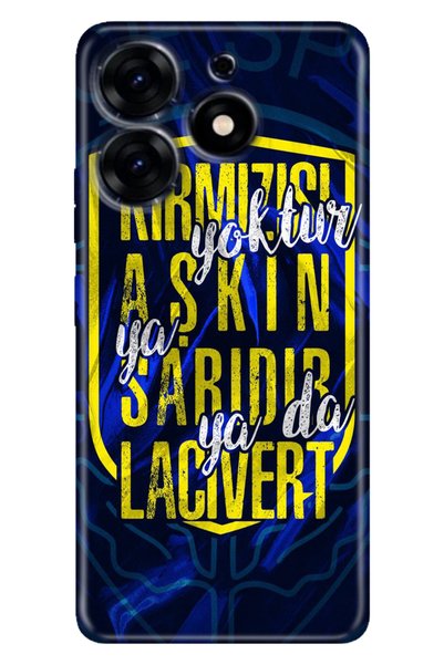 TECNO Spark 20 Pro 5g Uyumlu Kılıf Resimli Baskılı Nano Silikon Aşkın Rengi S...