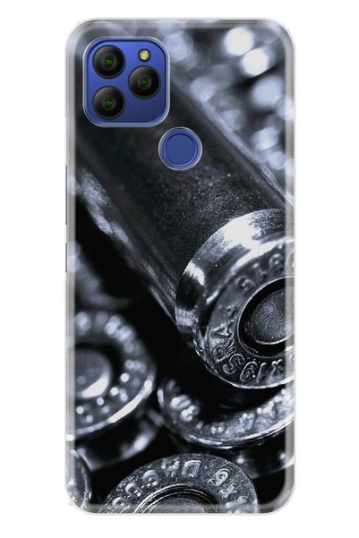 General Mobile Gm 21 Compatible Case 0.4mm Laser Cut Silicone Cover Lead
