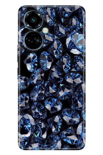 TECNO Camon 19 Pro Kılıf Modern Tasarım Silikon Desenli Kristal