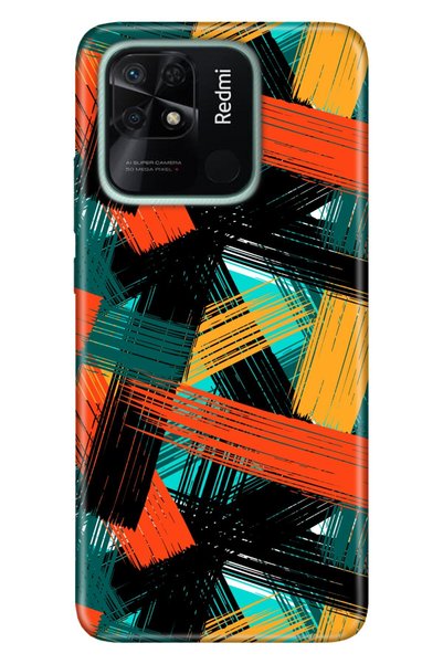 Cekuonline Xiaomi Redmi 10C Case Silicone Tioserisi Patterned Illustrated - P...