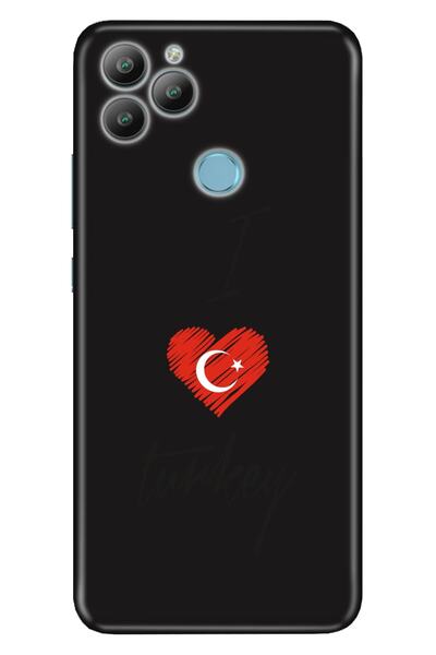 General Mobile Gm 22 / Gm 22S Case 0.4mm Laser Cut Silicone Cover Türkiye