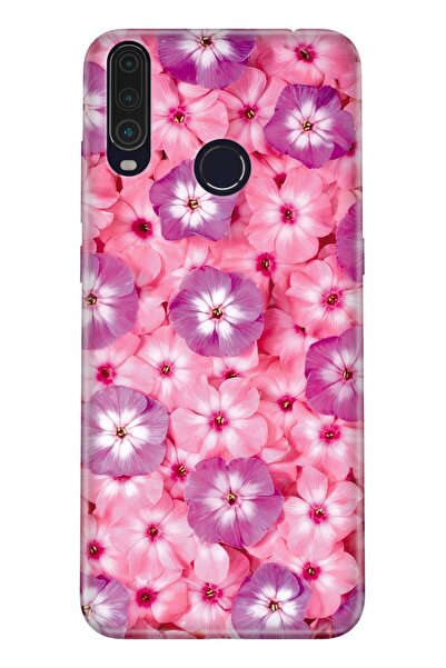 General Mobile Gm 20 Pro Kılıf 0.4mm Lazer Kesim Silikon Kapak Çiçekli Sss