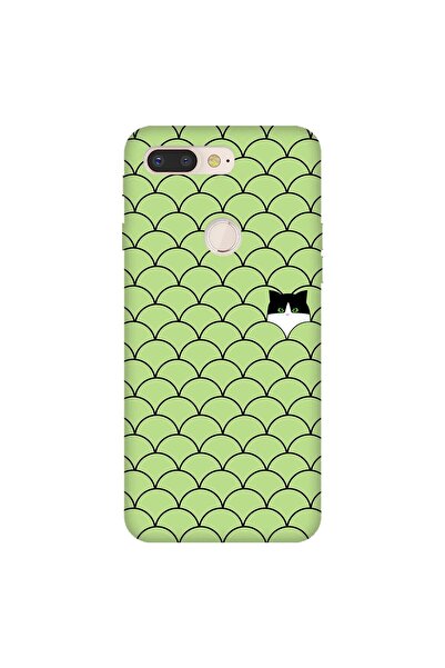 General Mobile Gm 9 Pro Kılıf 0.4mm Lazer Kesim Silikon Kapak Karton Kedi