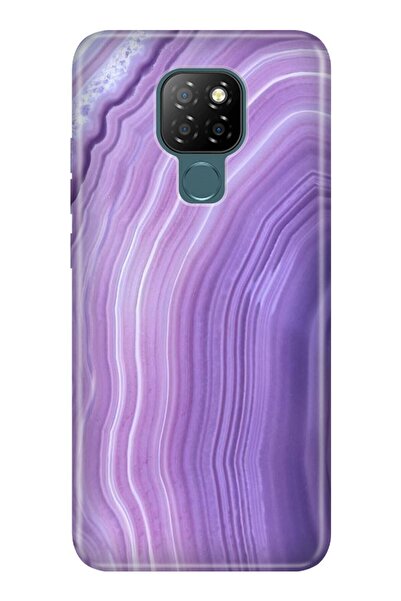 General Mobile Gm 20 Kılıf 0.4mm Lazer Kesim Silikon Kapak Mat Pembe Ametist