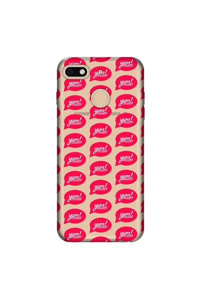 General Mobile Gm 8 Go Compatible Case 0.4mm Laser Cut Silicone Cover Yum