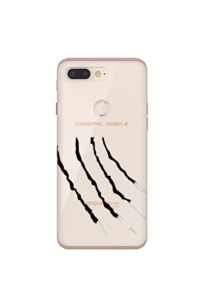 General Mobile Gm 9  Uyumlu  Pro Kılıf 0.4mm Lazer Kesim Silikon Kapak Pençe