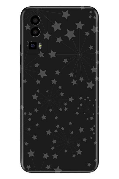 General Mobile Gm 23 - Gm 23 Se Kılıf Silikon Desenli Resimli Yıldızlar
