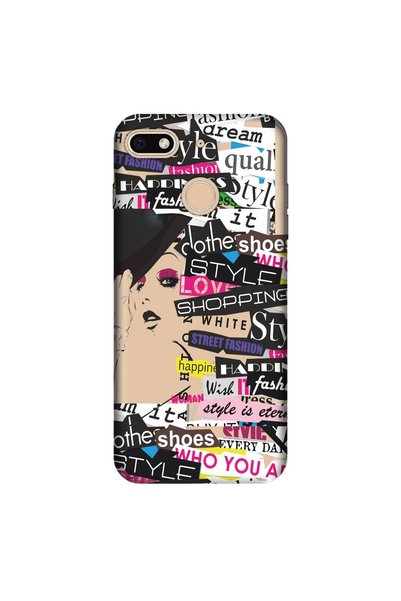 General Mobile Gm 8 Go Case 0.4 mm Laser Cut Silicone Cover Fashion Compatible