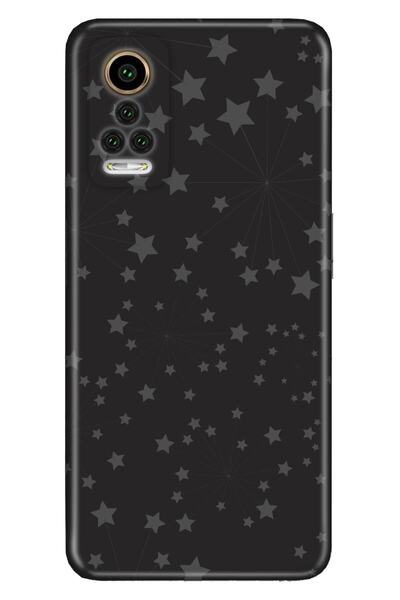 General Mobile Gm 22 Pro Kılıf 0.4mm Lazer Kesim Silikon Kapak Yıldızlar