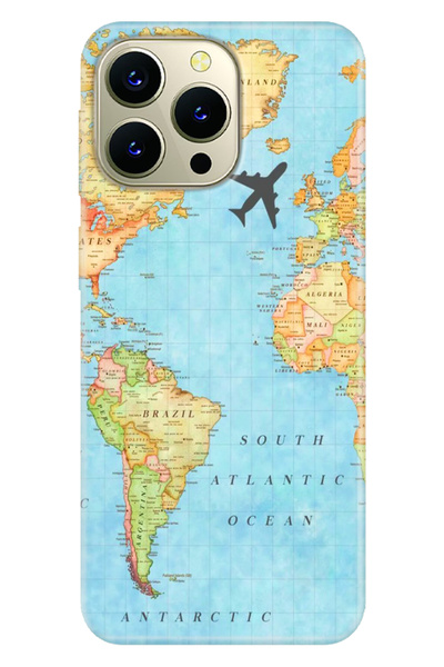 HİKİNG A43 - A48 Kılıf Telefon Kılıfı Baskılı Harita