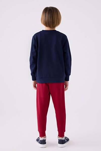 U.S. Polo Assn. Erkek Çocuk 3 İplik Pijama Takım
