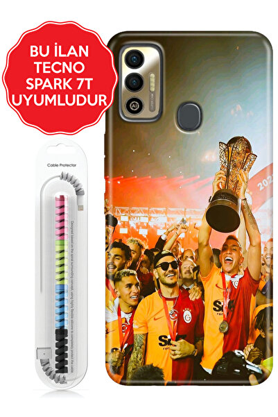 Cekuonline Spark 7T 8C 8T 9 10 10C 20 20C Pro 5G Kılıf Silikon ŞampiyonTR