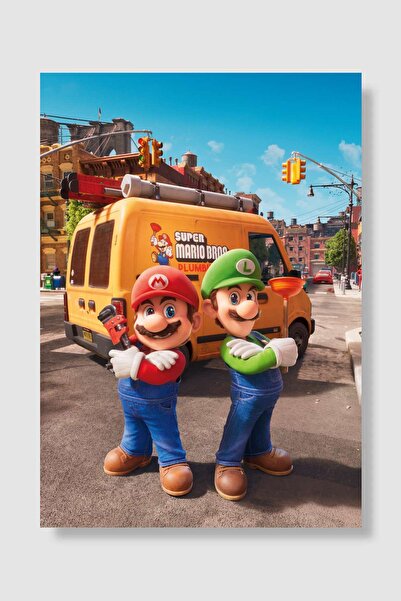 Mudi Store Süper Mario Kardeşler - The Super Mario Bros. Movie Film Poster