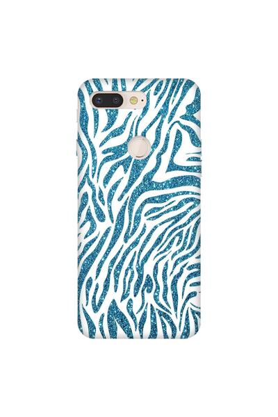 General Mobile Gm 9 Pro Case 0.4mm Laser Cut Silicone Cover Shimmering Zebra