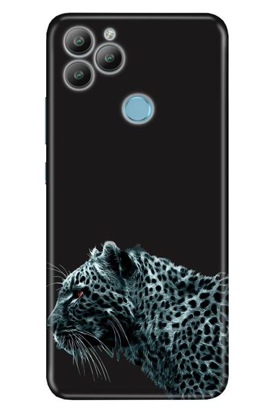 General Mobile Gm 22 / Gm 22S Case 0.4mm Laser Cut Silicone Cover Vamp Lion