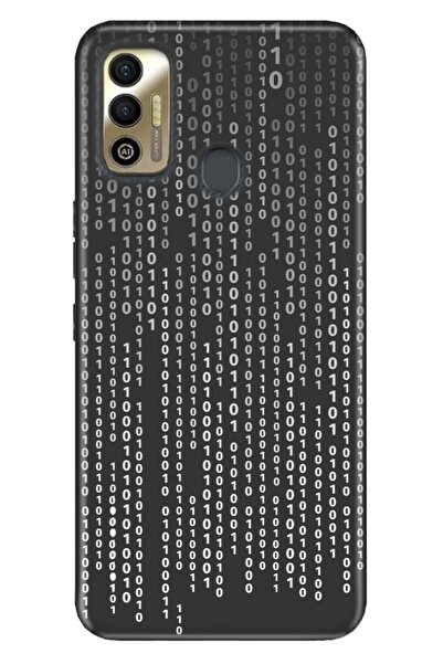 TECNO Spark 7t Case Tioserisi Illustrated Silicone Password Matrix