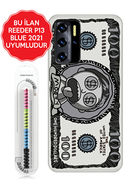 Reeder S23 Pro P13 Blue Max Pro Lite 2020 2021 2022 Kılıf Resimli Silikon Kap...