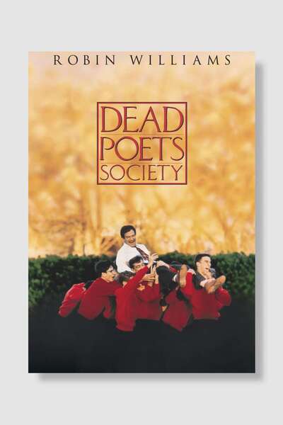 Mudi Store Ölü Ozanlar Derneği - Dead Poets Society Film Poster