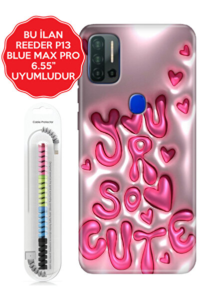 Reeder S23 Pro P13 Blue Max Pro Lite 2020 2021 2022 Kılıf Vip Stok Kodu:Cute111