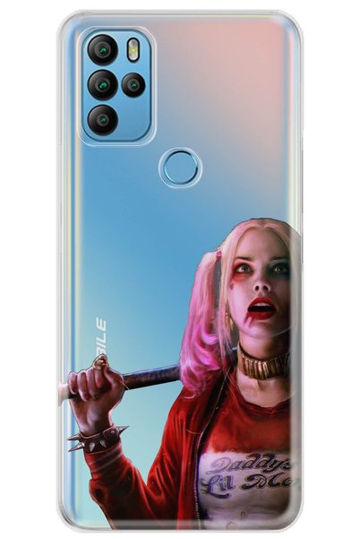 General Mobile Gm 21 Pro Compatible Case 0.4mm Laser Cut Silicone Cover Quinn...