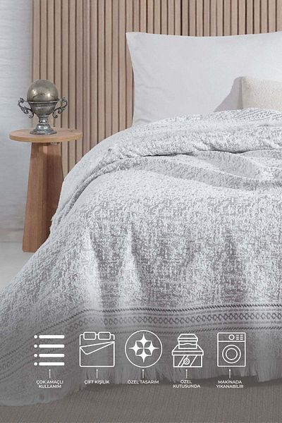 Elart Harmony Blanket Double Anthracite (220X240 cm)