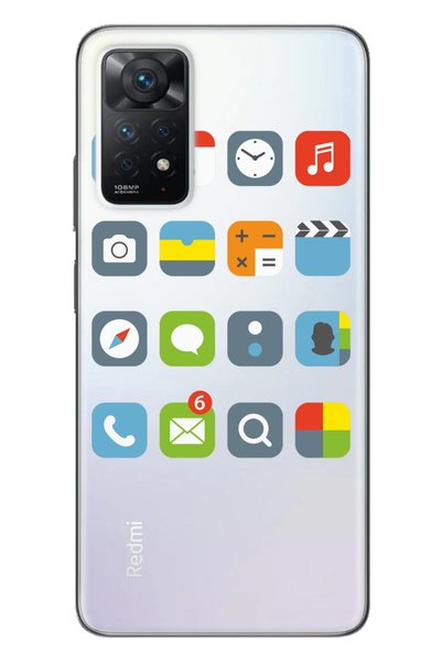 Cekuonline حافظة متوافقة مع هاتف Xiaomi Redmi Note 11 Pro 5G، تطبيق سيليكون م...